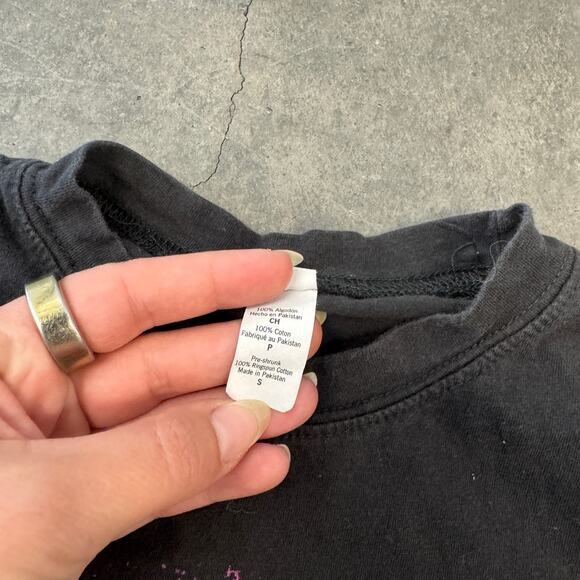 Vintage Y2K Eric Church Chief Country Music Western Black Tour Graphic Tee S - Picture 2 of 5